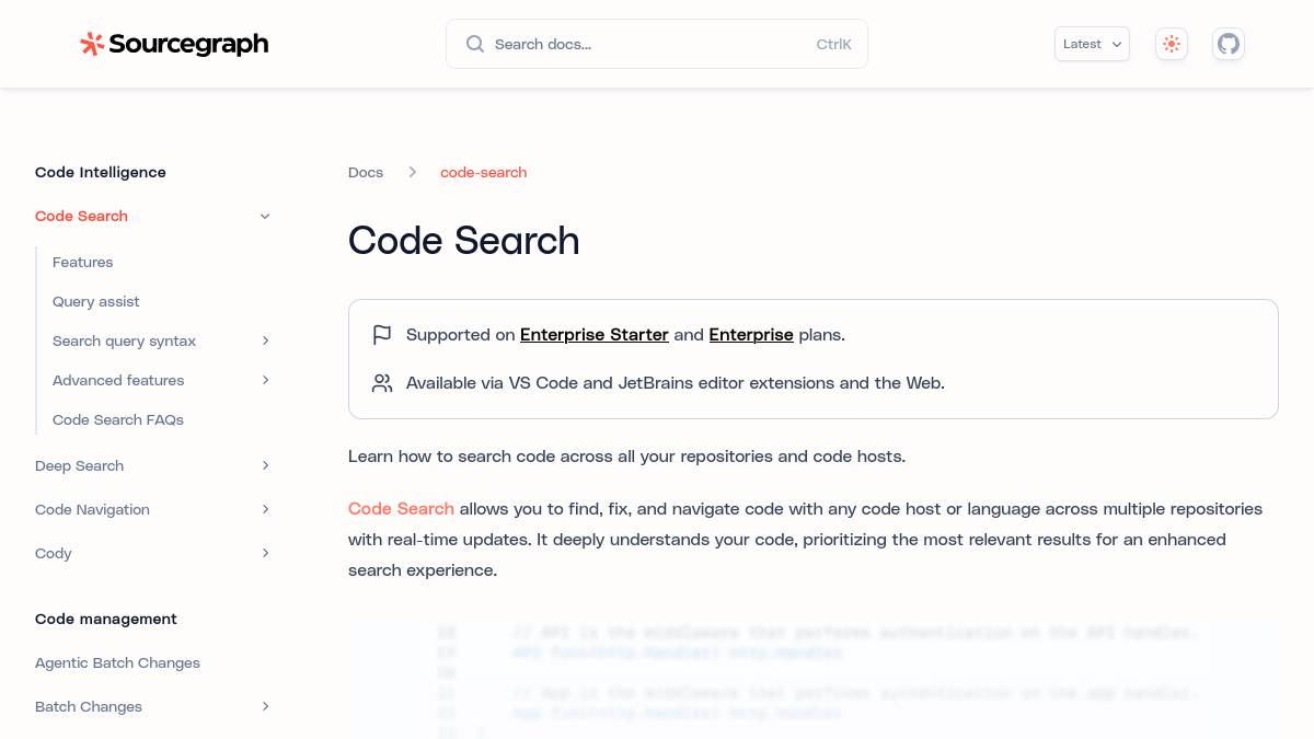 交互1: Code Search