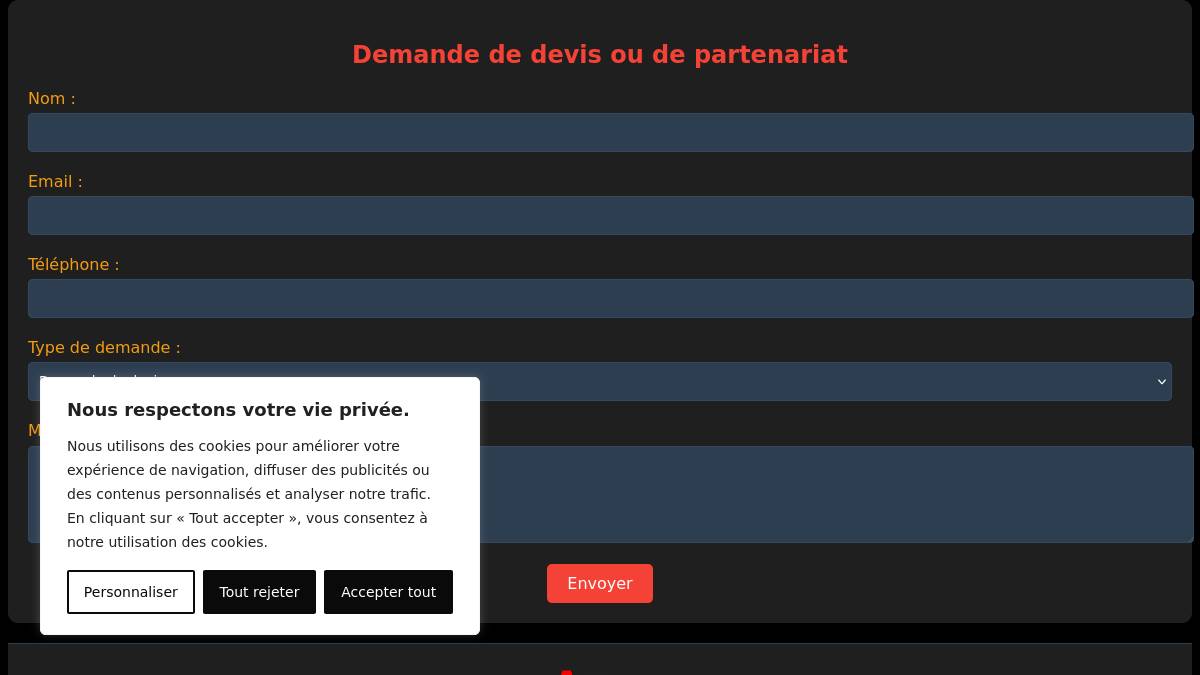 交互1: Nous contacter