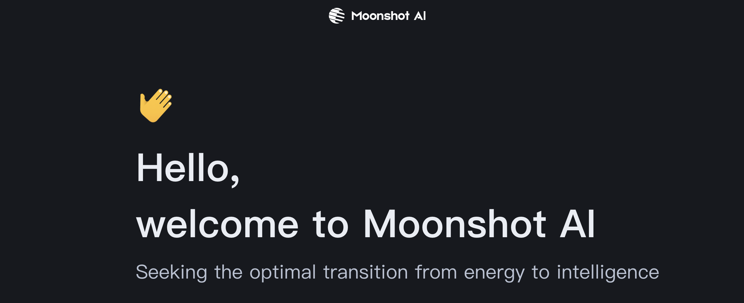 Moonshot AI API