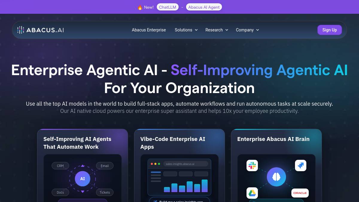 交互1: Abacus Enterprise