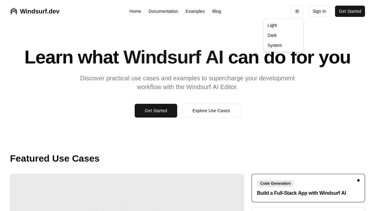 交互2: Toggle theme