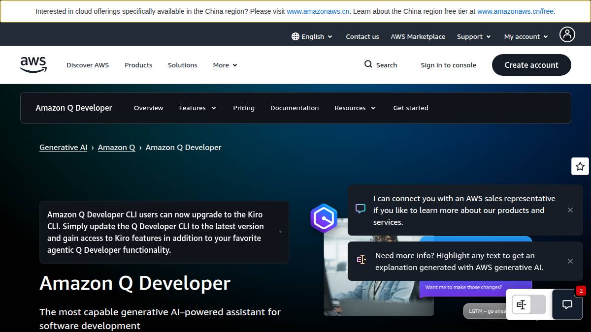 Amazon CodeWhisperer