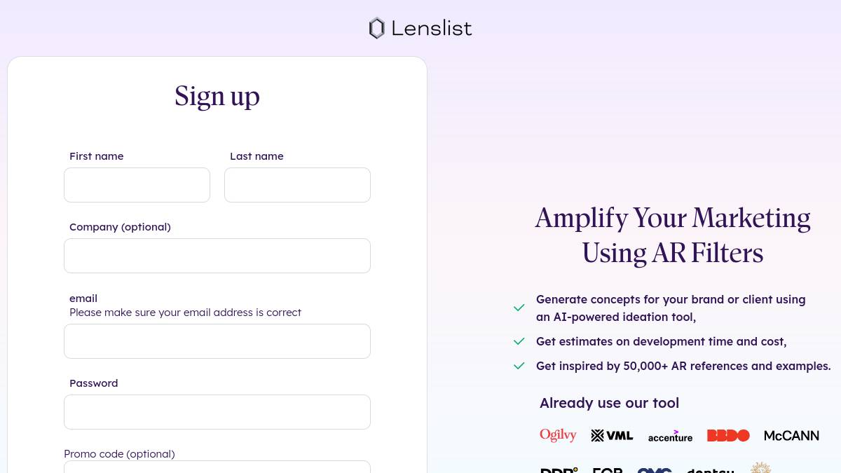 交互2: Sign up